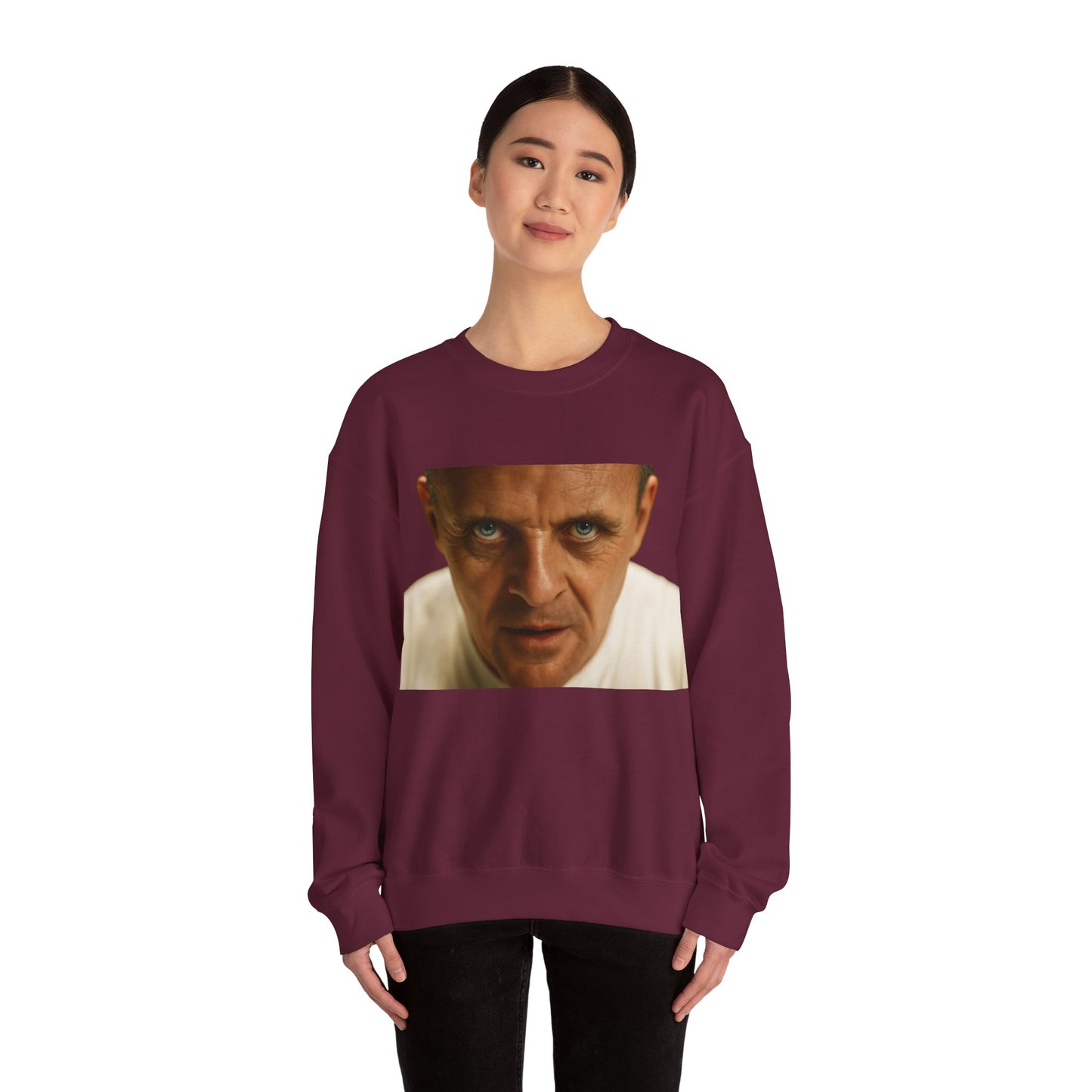 Sweatshirt – Intensivblick – Kultfilm-Sweatshirt mit ikonischem Motiv | Für Thriller-Fans & Satire-Liebhaber | True Insights Design mit Humor