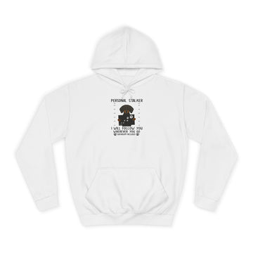 Dackel Personal Stalker Hoodie – Lustiges Dackel-Motiv – I Will Follow You