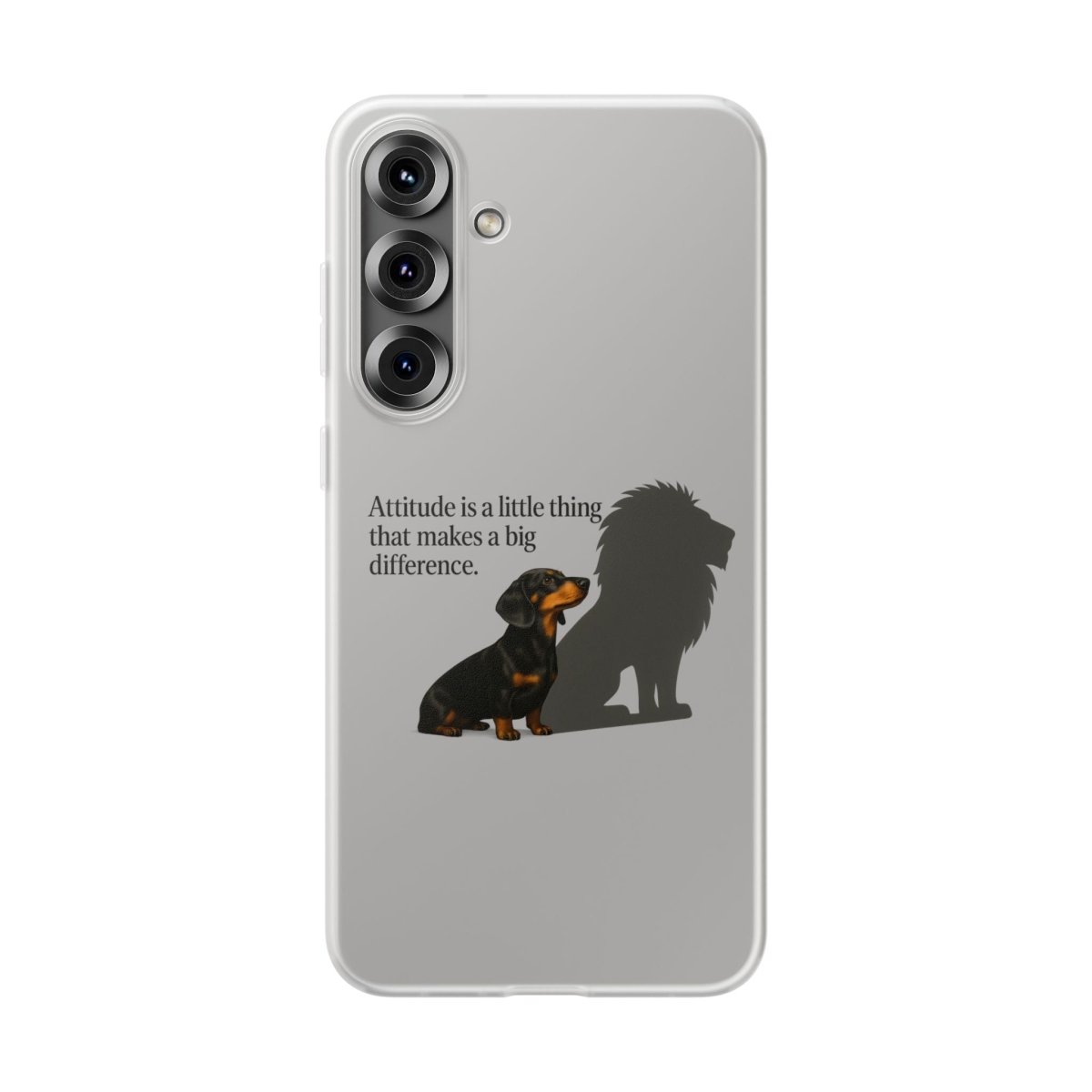 Dackel Löwenschatten – Handyhülle für innere Stärke-Phone Case-True Insights