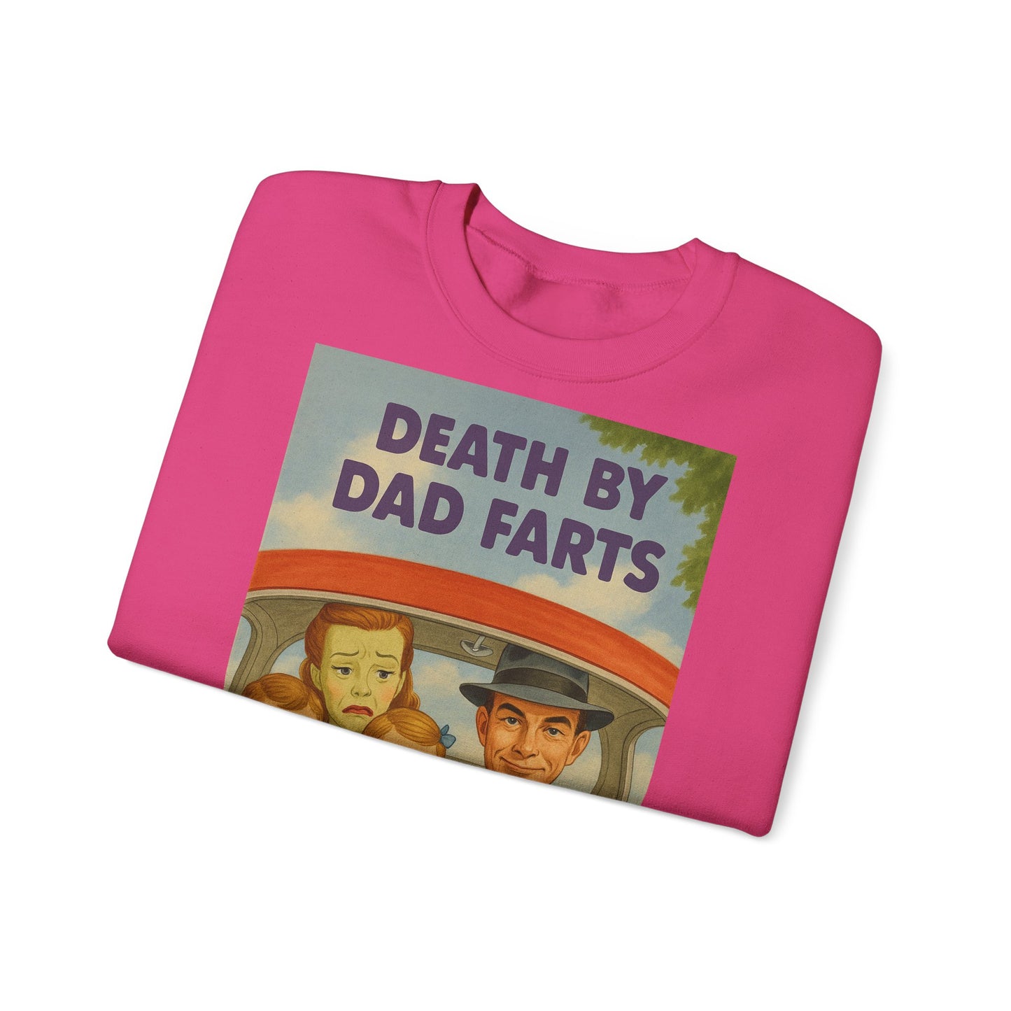 Sweatshirt – Dead by Dad Farts Sweatshirt – Lustiges Geschenk für Familien mit Humor | True Insights Design mit Humor