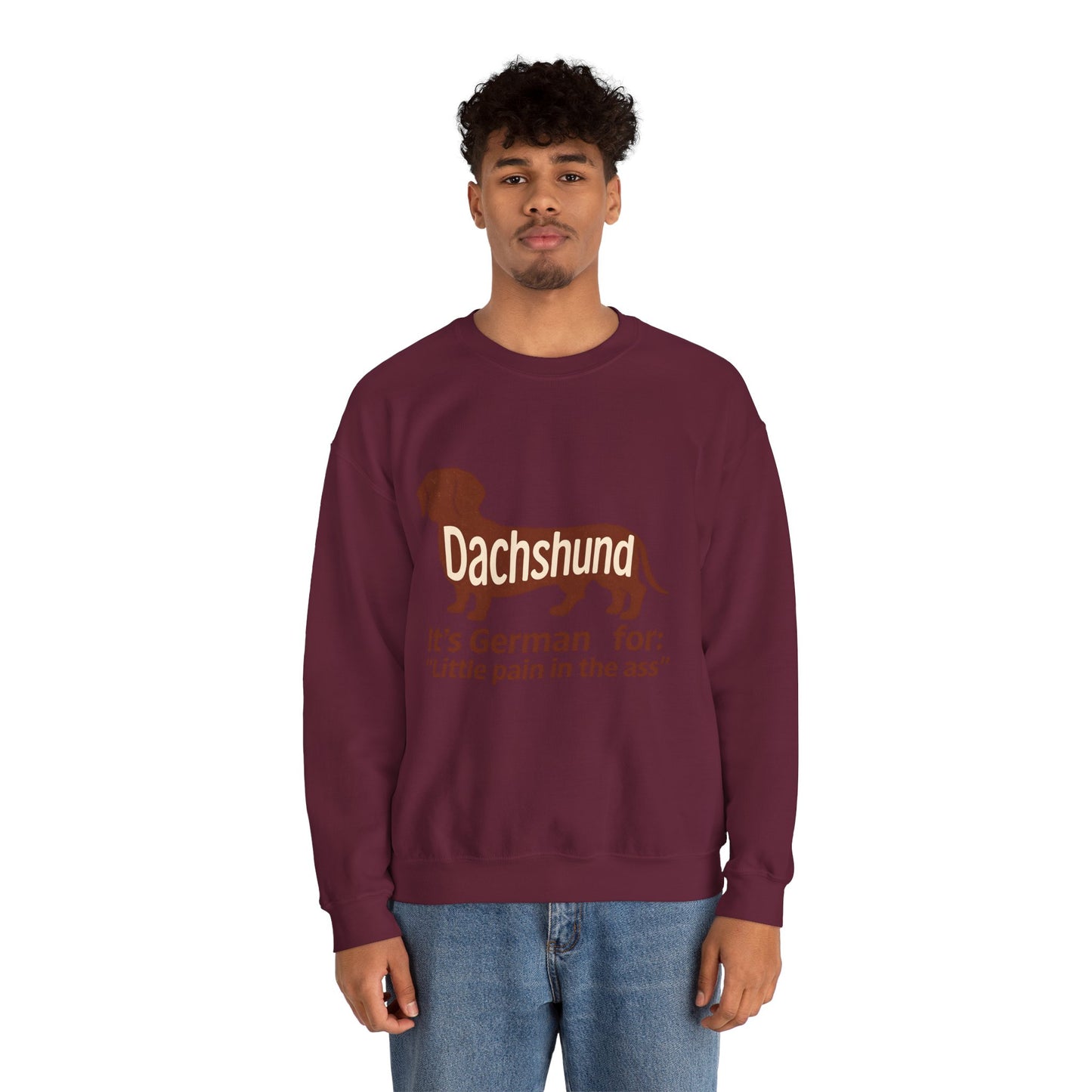 Dackel-Humor für Kenner: Sweatshirt mit frechem Spruch und kultigem Design – ideal für Hundefreunde mit Ironie. – Lustiges Sweatshirt | True Insights – Bild 37