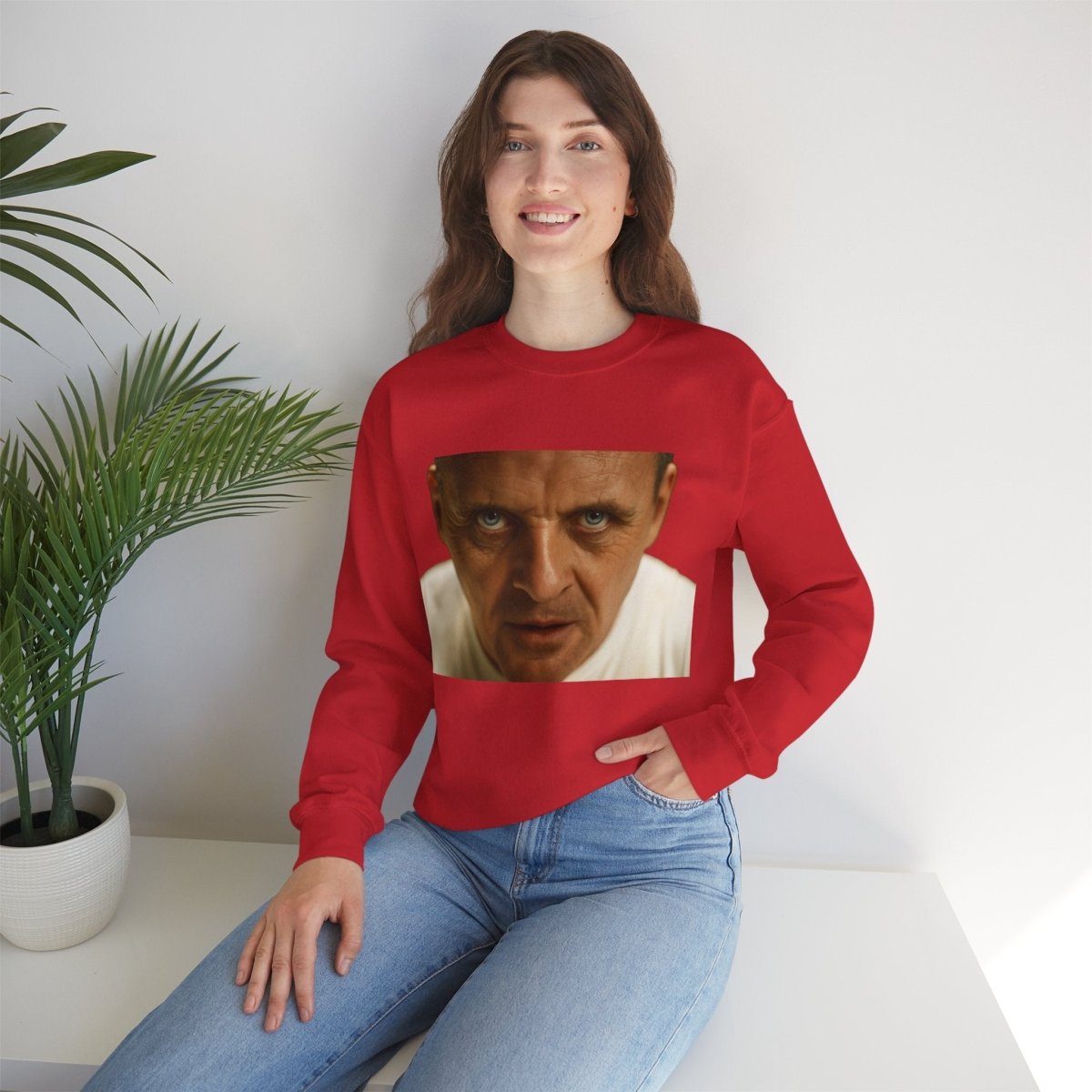 Sweatshirt – Intensivblick – Kultfilm-Sweatshirt mit ikonischem Motiv | Für Thriller-Fans & Satire-Liebhaber | True Insights Design mit Humor