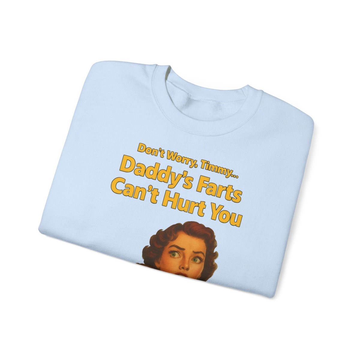 Sweatshirt – Daddy’s Farts – Satirisches Retro-Sweatshirt mit schwarzem Humor | True Insights Design mit Humor