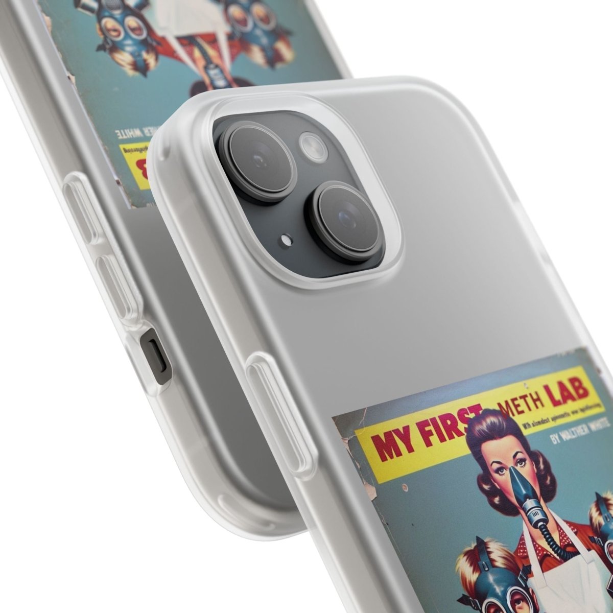 „My First Meth Lab“ Handyhülle – Schwarzer Humor im Retro-Look-Phone Case-True Insights