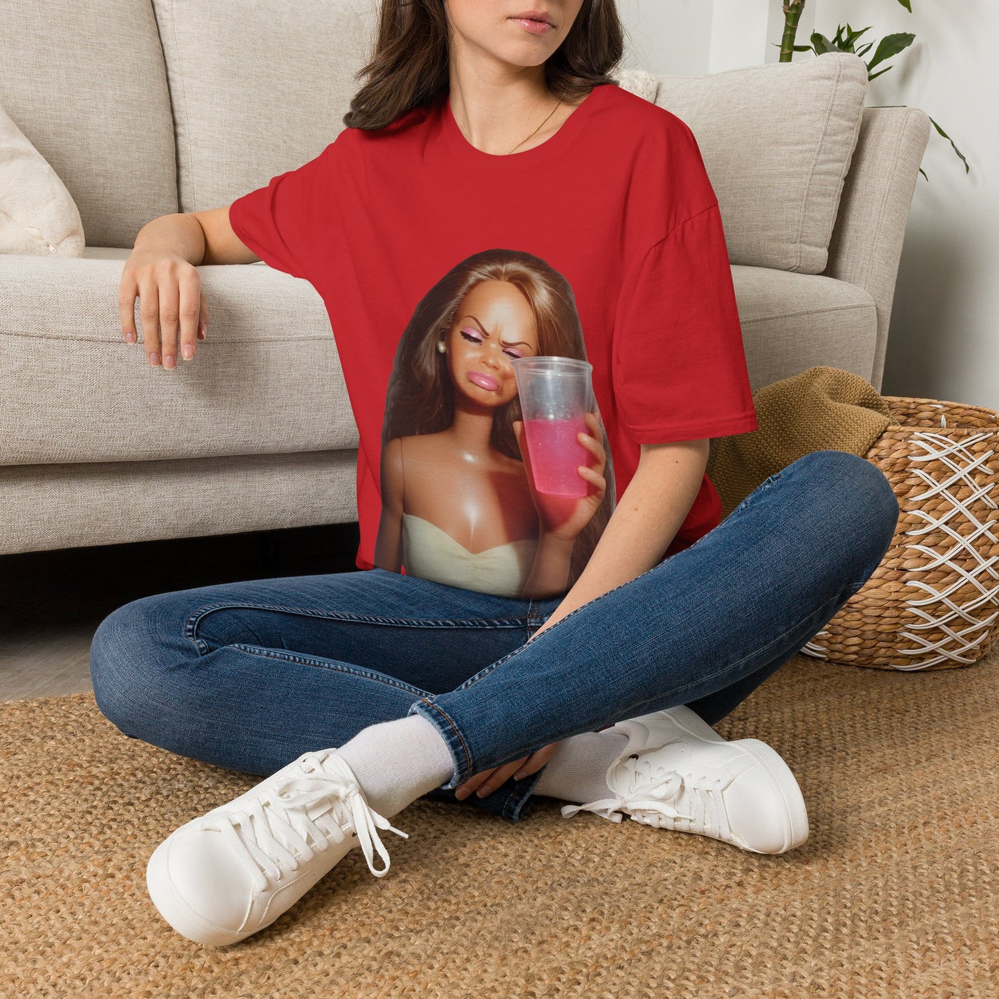 T-shirt fête femme – T-shirt humoristique meme Barbie comme cadeau de fête