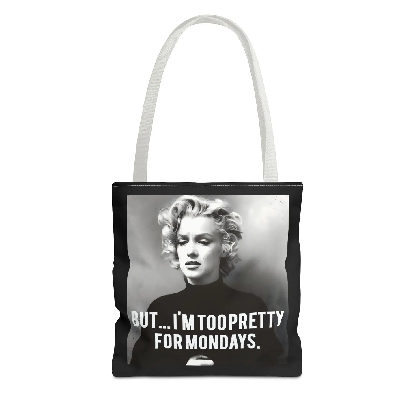 Vintage Damen T-Shirt – Too Pretty for Mondays – Retro Desig