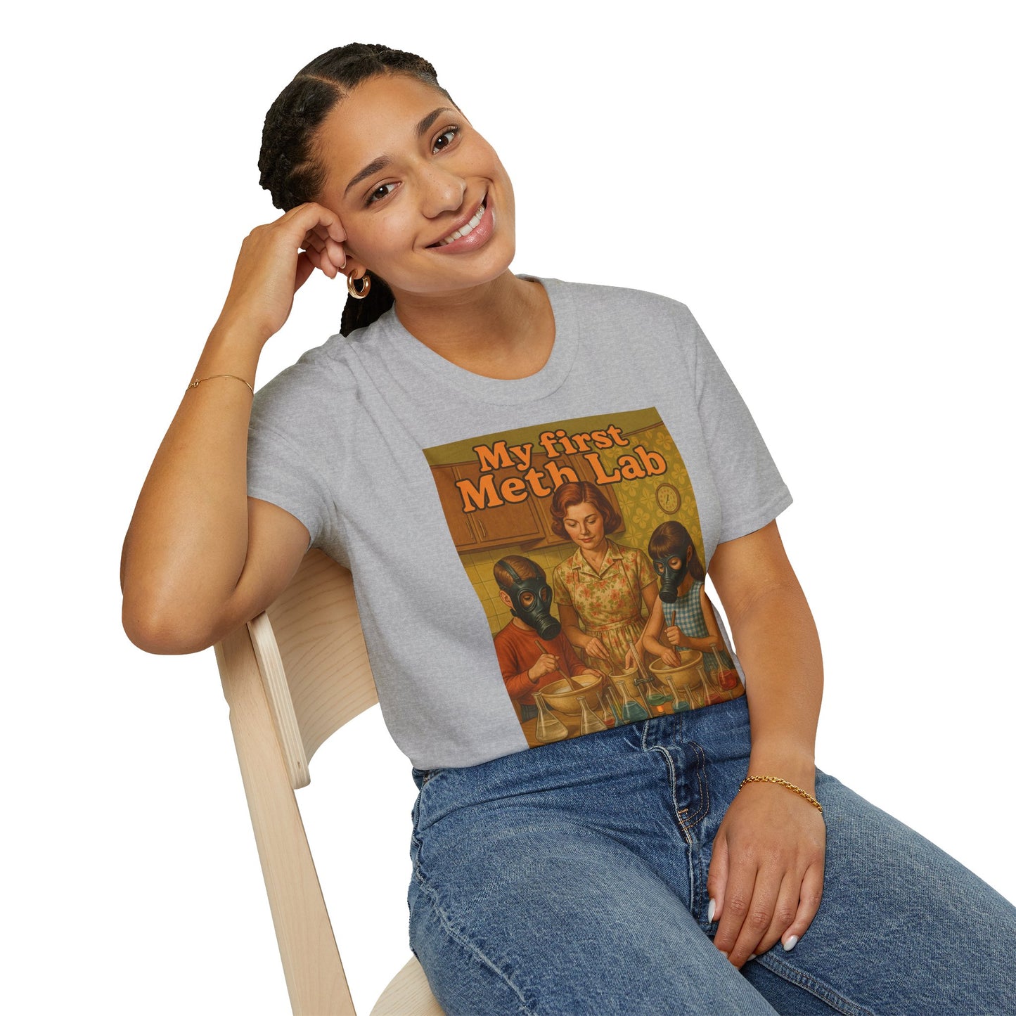 Retro My First Meth Lab T-Shirt - Family Cooking