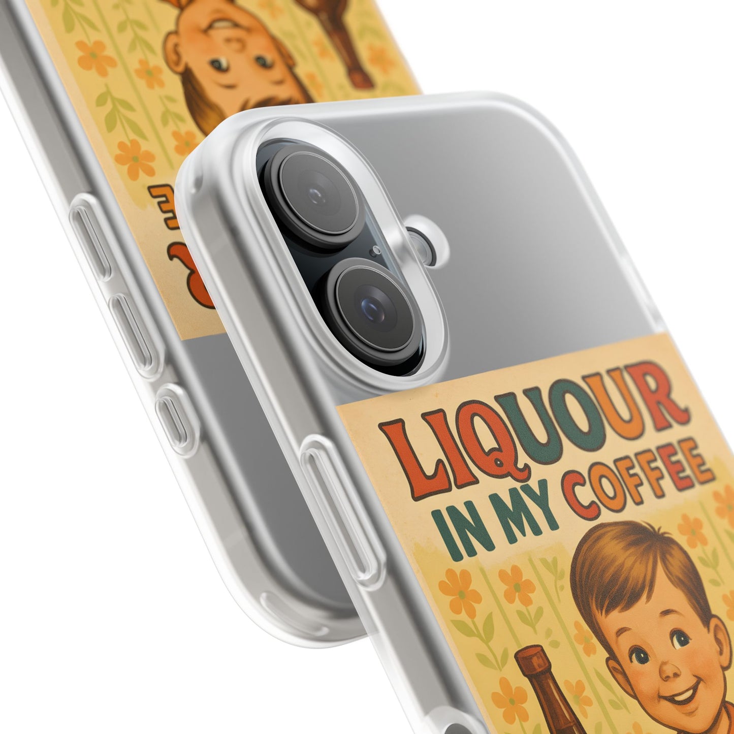 Handyhülle – „Liquor in My Coffee“ (Satire-Edition)-Phone Case-True Insights