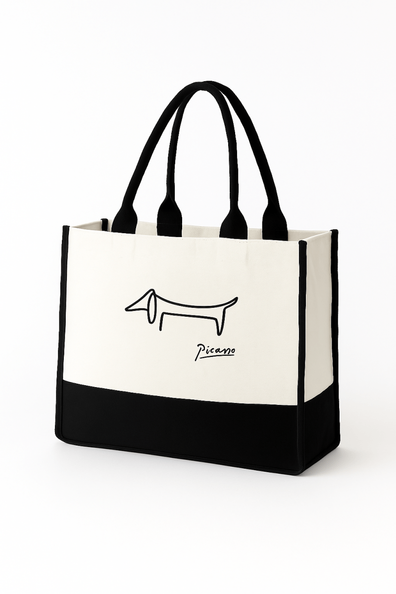 Dackel-Tasche „Picasso“ – Lustiges Bags | True Insights – Bild 1