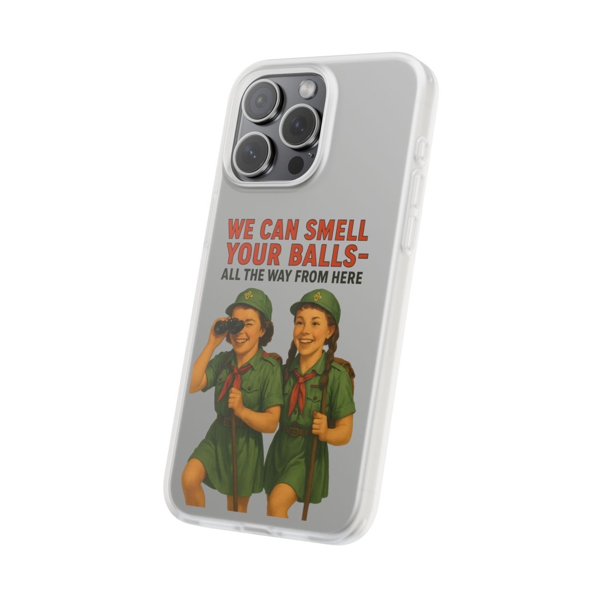We Can Smell Your Balls – Satirische Handyhülle im Retro-50s-Stil-Phone Case-True Insights