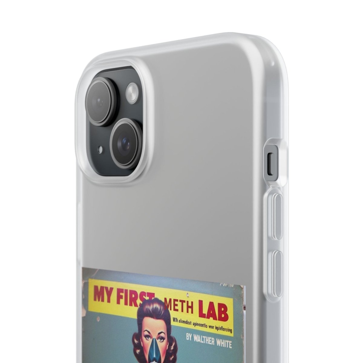 „My First Meth Lab“ Handyhülle – Schwarzer Humor im Retro-Look-Phone Case-True Insights