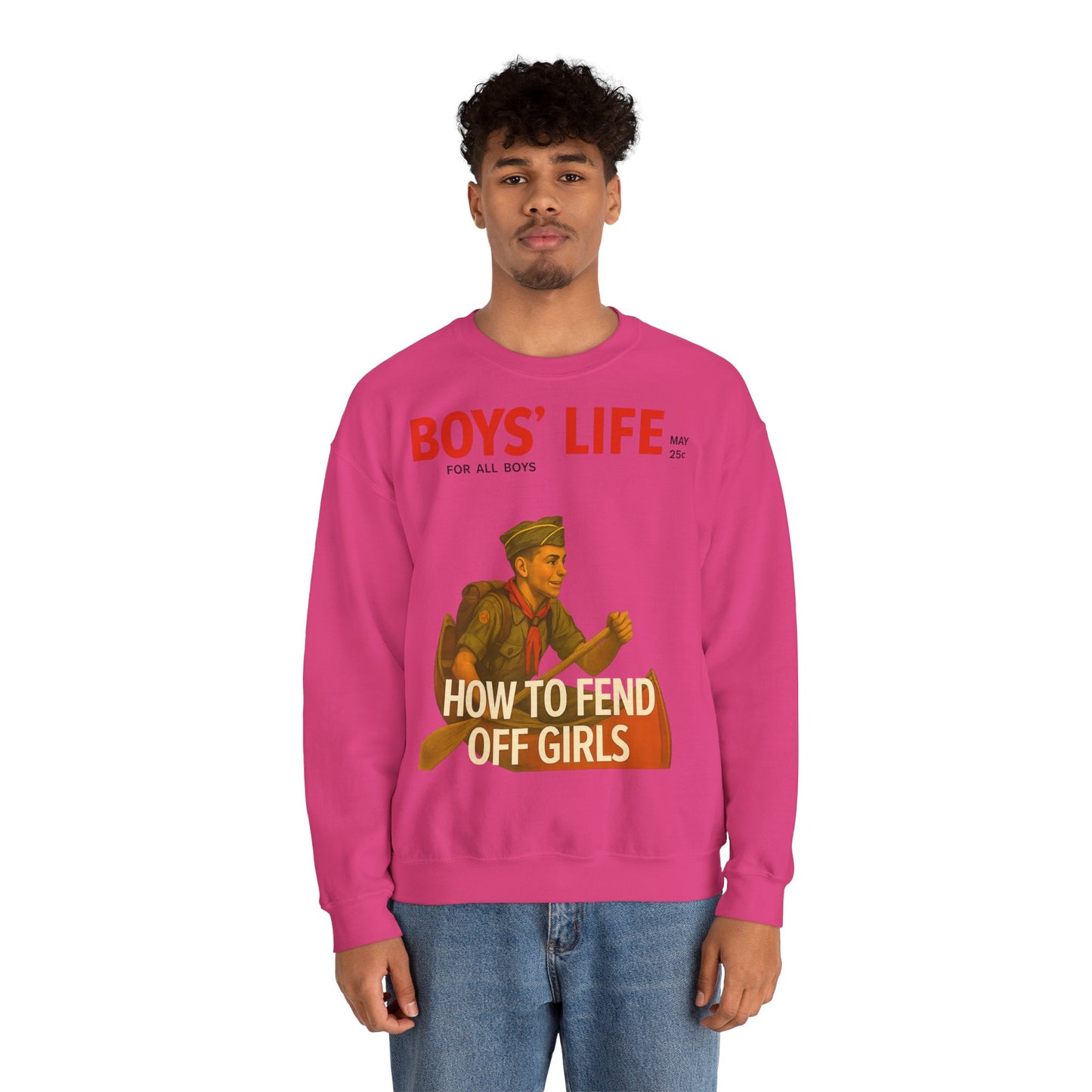 How to Fend Off Girls – Sweatshirt mit toxischer Nostalgie – Freches Satire-Design für mutige Statements | True Insights