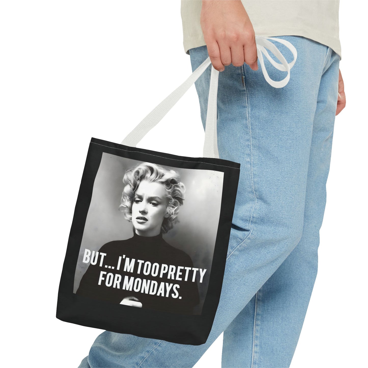 Vintage Damen T-Shirt – Too Pretty for Mondays – Retro Desig