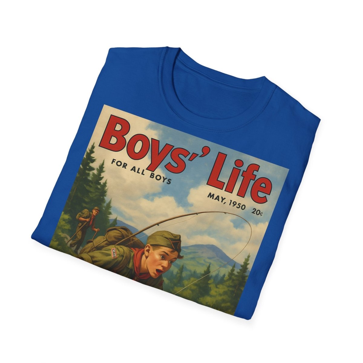 Vintage Motiv – Vintage „Boys’ Life“ T-Shirt – Retro-Pfadfinder-Motiv | True Insights Design mit Humor