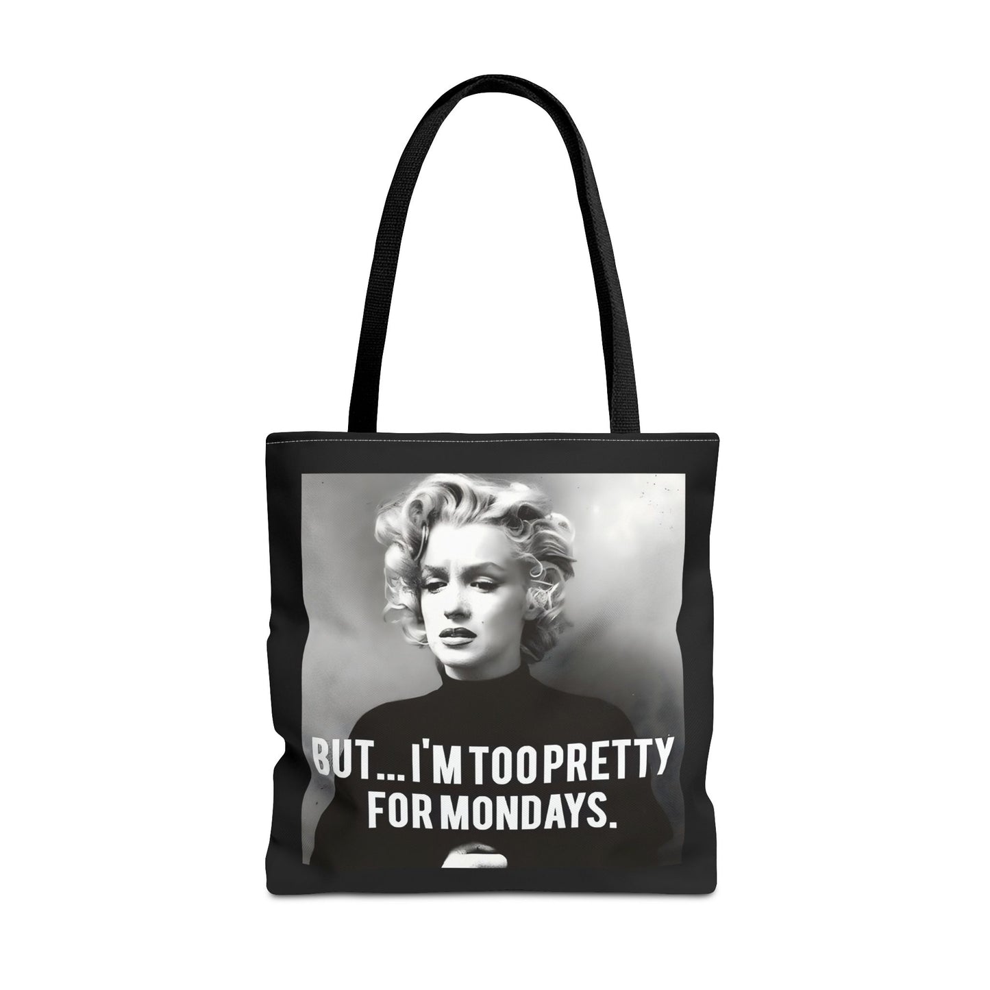 Vintage Damen T-Shirt – Too Pretty for Mondays – Retro Desig