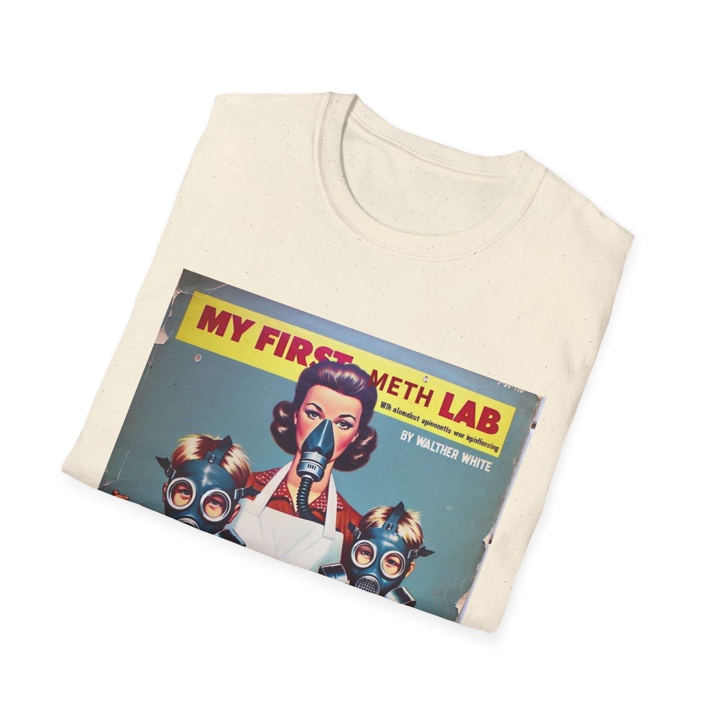 Retro My First Meth Lab T-Shirt - Front Style – Freches Satire-Design für mutige Statements | True Insights