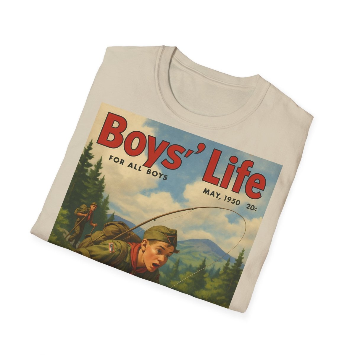 Vintage Motiv – Vintage „Boys’ Life“ T-Shirt – Retro-Pfadfinder-Motiv | True Insights Design mit Humor