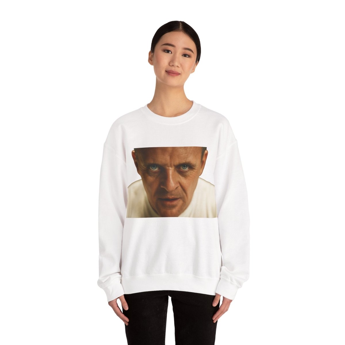 Sweatshirt – Intensivblick – Kultfilm-Sweatshirt mit ikonischem Motiv | Für Thriller-Fans & Satire-Liebhaber | True Insights Design mit Humor