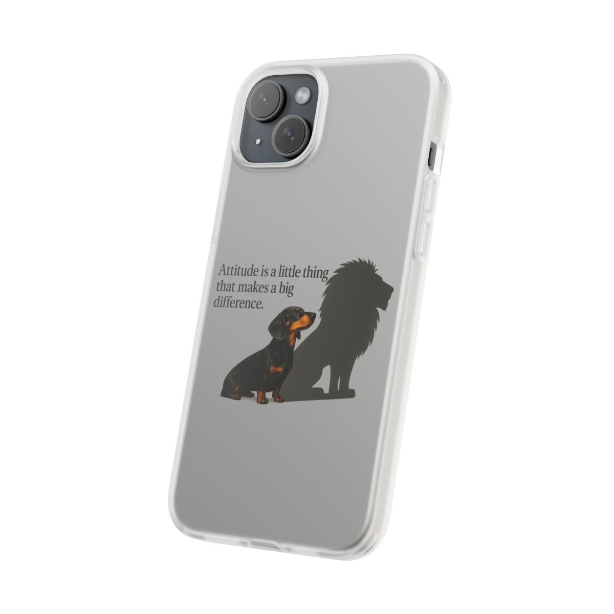Dackel Löwenschatten – Handyhülle für innere Stärke-Phone Case-True Insights