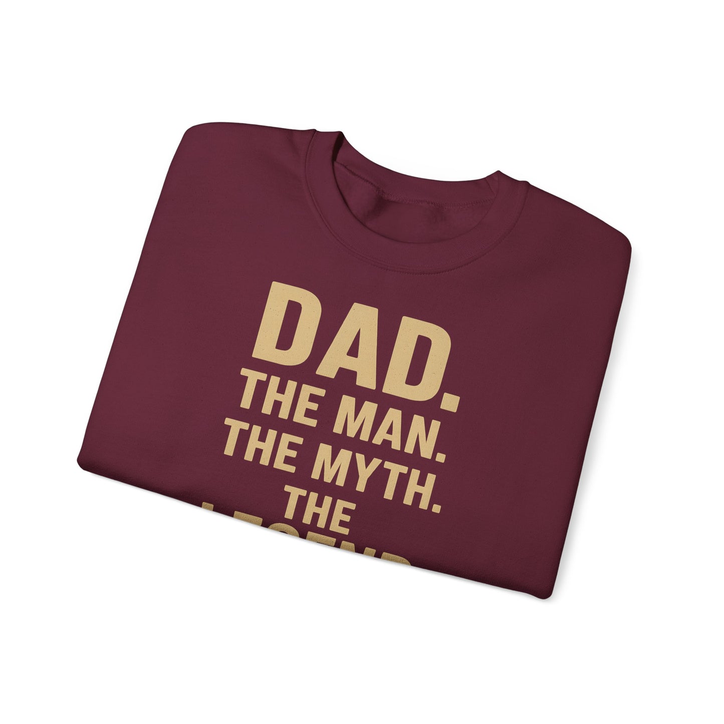 Sweatshirt – DAD. THE MAN. THE MYTH. THE LEGEND. - Sweatshirt für echte Legenden | True Insights Design mit Humor