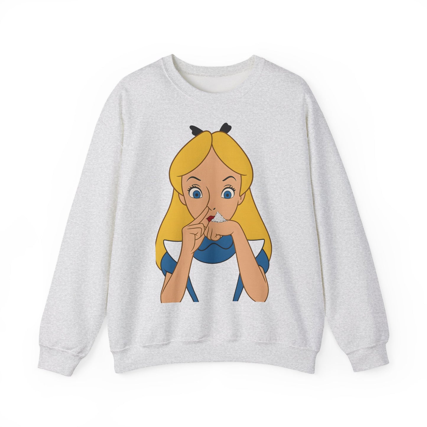 Sweatshirt – Satire Sweatshirt – "Alice im Rausch" Pop-Art Design | True Insights Design mit Humor