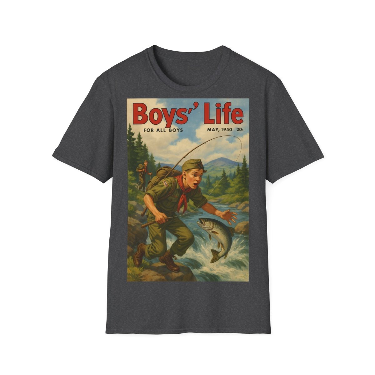 Vintage Motiv – Vintage „Boys’ Life“ T-Shirt – Retro-Pfadfinder-Motiv | True Insights Design mit Humor