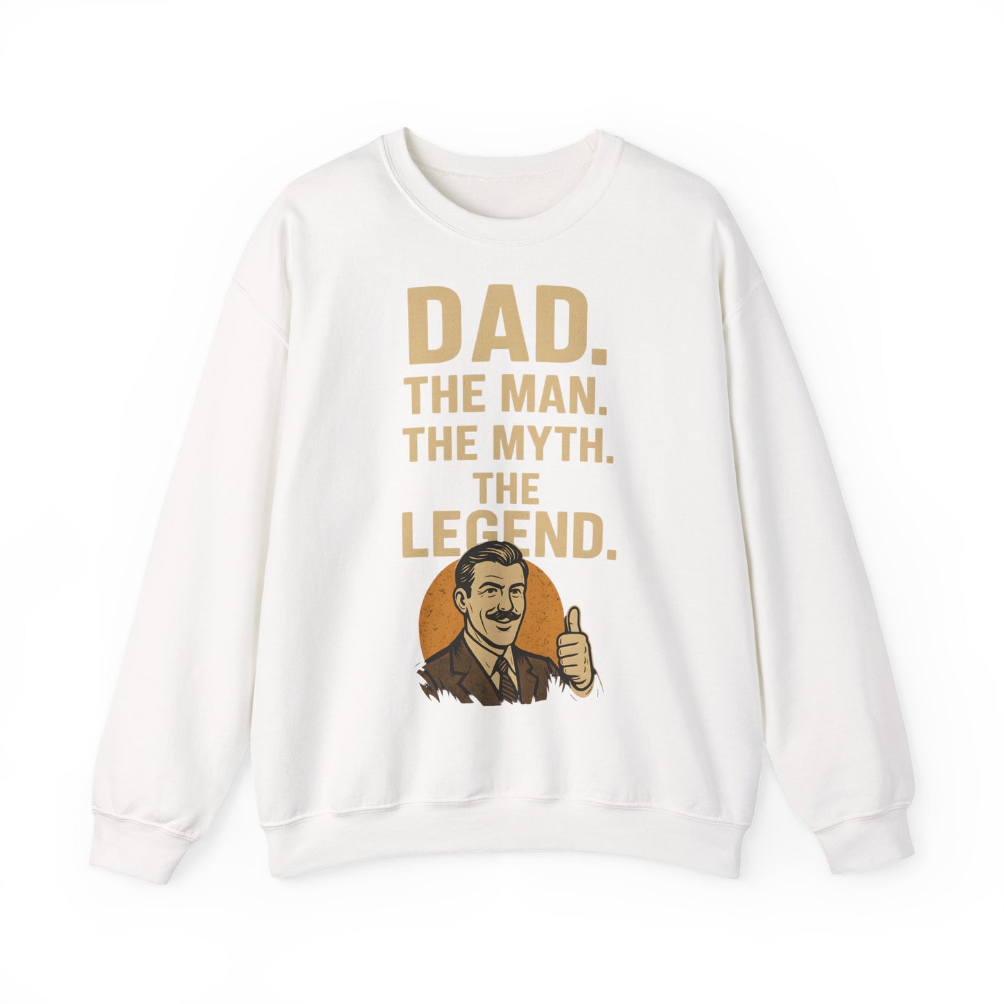Sweatshirt – DAD. THE MAN. THE MYTH. THE LEGEND. - Sweatshirt für echte Legenden | True Insights Design mit Humor