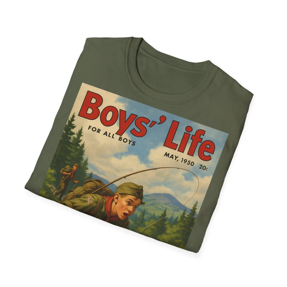 Vintage Motiv – Vintage „Boys’ Life“ T-Shirt – Retro-Pfadfinder-Motiv | True Insights Design mit Humor