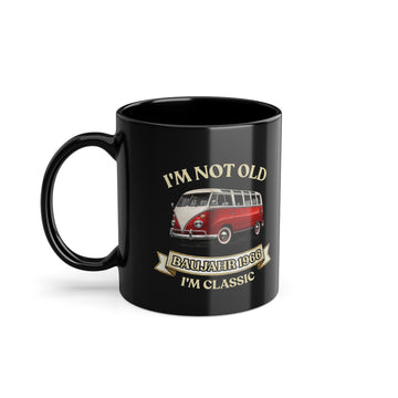 True Insights Jahrgang 1966 Tasse VW Bulli in Black