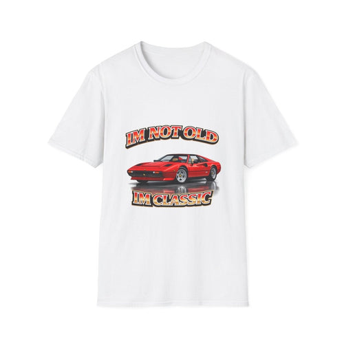I'm Not Old I'm Classic | Magnum P.I. T-Shirt | Ferrari 308 GTS Retro Shirt
