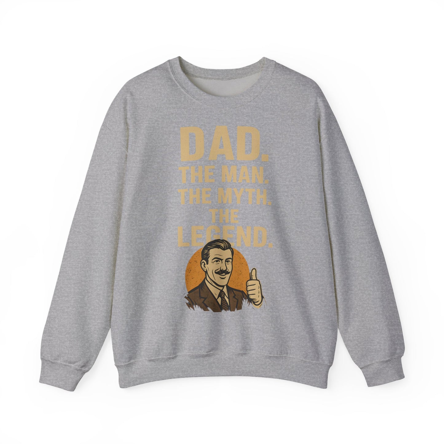 Sweatshirt – DAD. THE MAN. THE MYTH. THE LEGEND. - Sweatshirt für echte Legenden | True Insights Design mit Humor