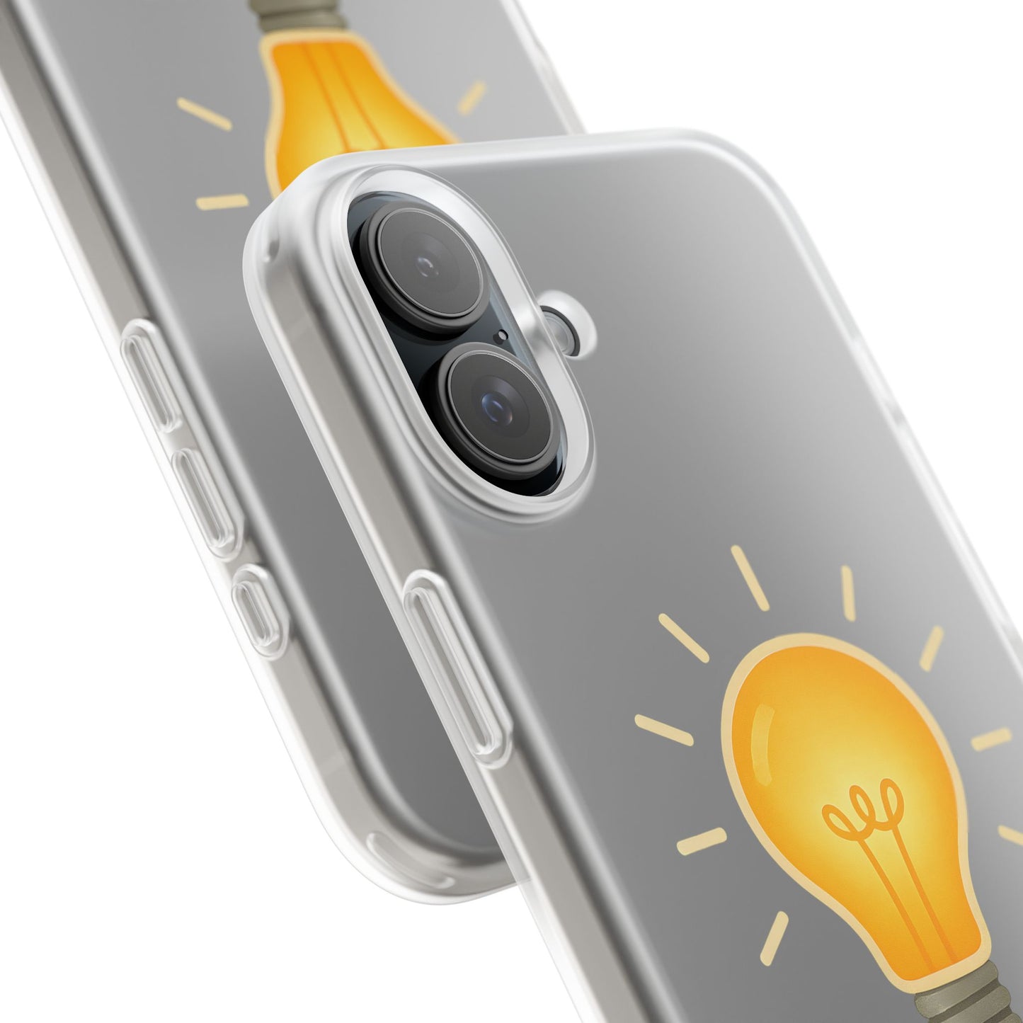 WATT? Handyhülle mit Glühbirnen-Motiv | Lustiger Schutz für Technik-Nerds & Elektrotypen-Phone Case-True Insights