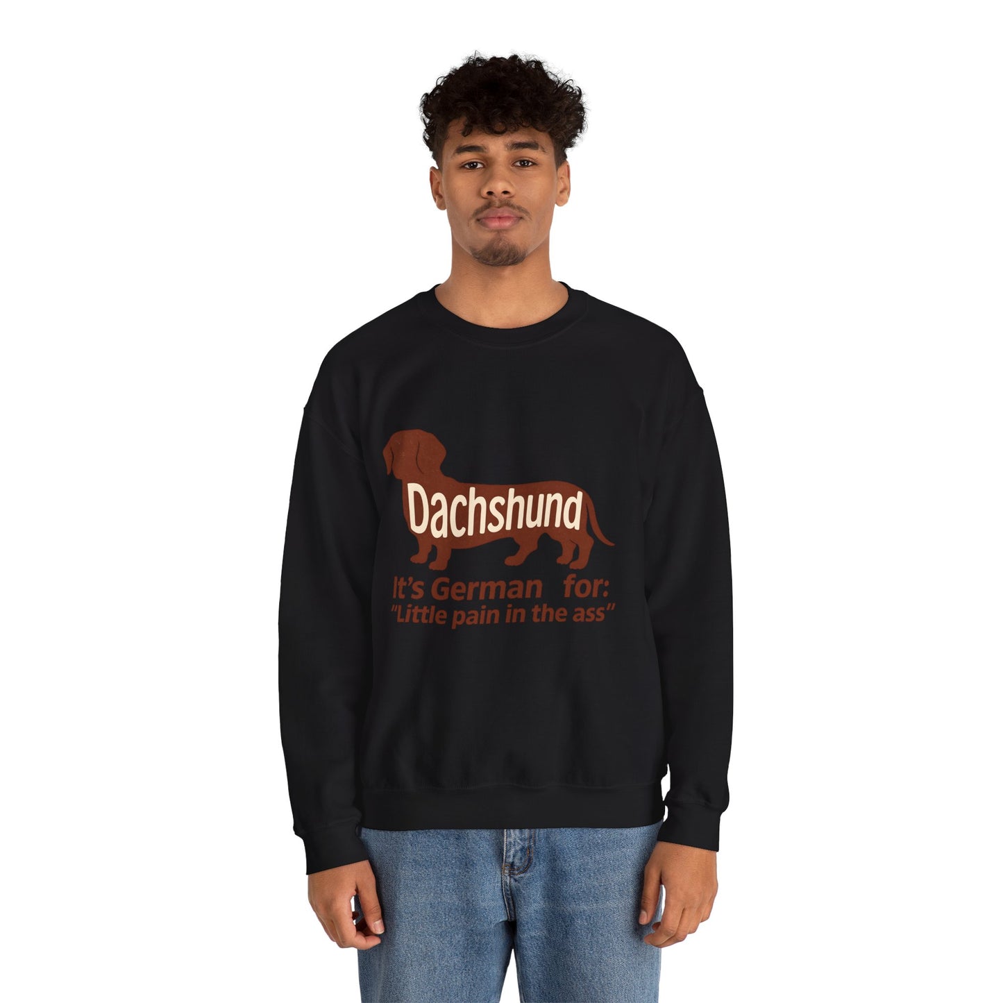 Dackel-Humor für Kenner: Sweatshirt mit frechem Spruch und kultigem Design – ideal für Hundefreunde mit Ironie. – Lustiges Sweatshirt | True Insights – Bild 19