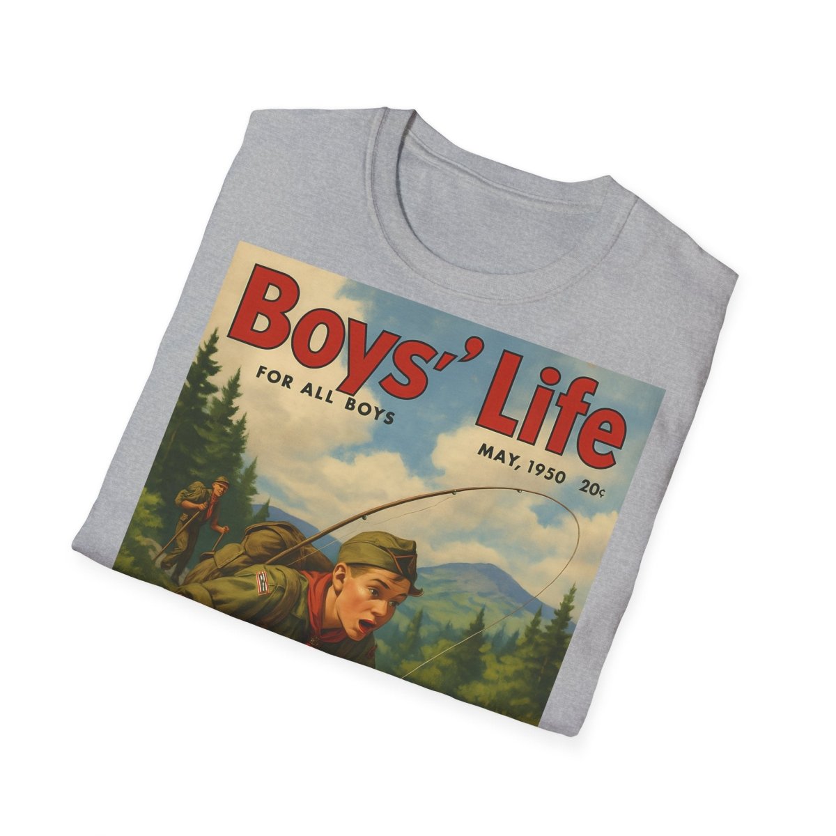 Vintage Motiv – Vintage „Boys’ Life“ T-Shirt – Retro-Pfadfinder-Motiv | True Insights Design mit Humor