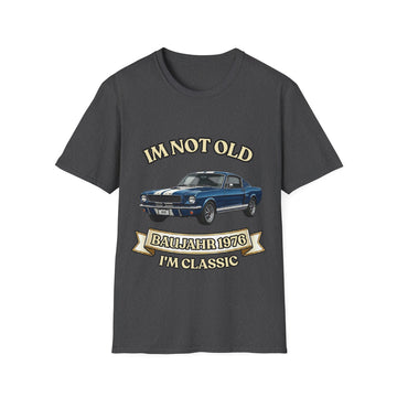 Jahrgang 1976 Oldtimer T-Shirt – Geschenk zum 50. Geburtstag, I'm Not Old I'm Classic