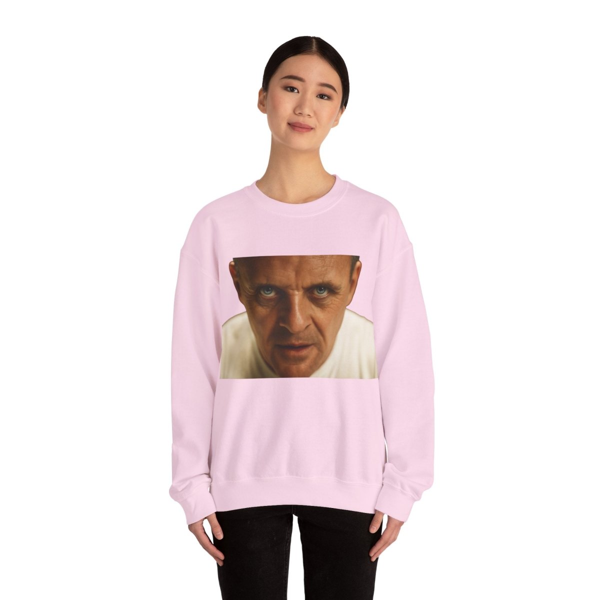 Sweatshirt – Intensivblick – Kultfilm-Sweatshirt mit ikonischem Motiv | Für Thriller-Fans & Satire-Liebhaber | True Insights Design mit Humor