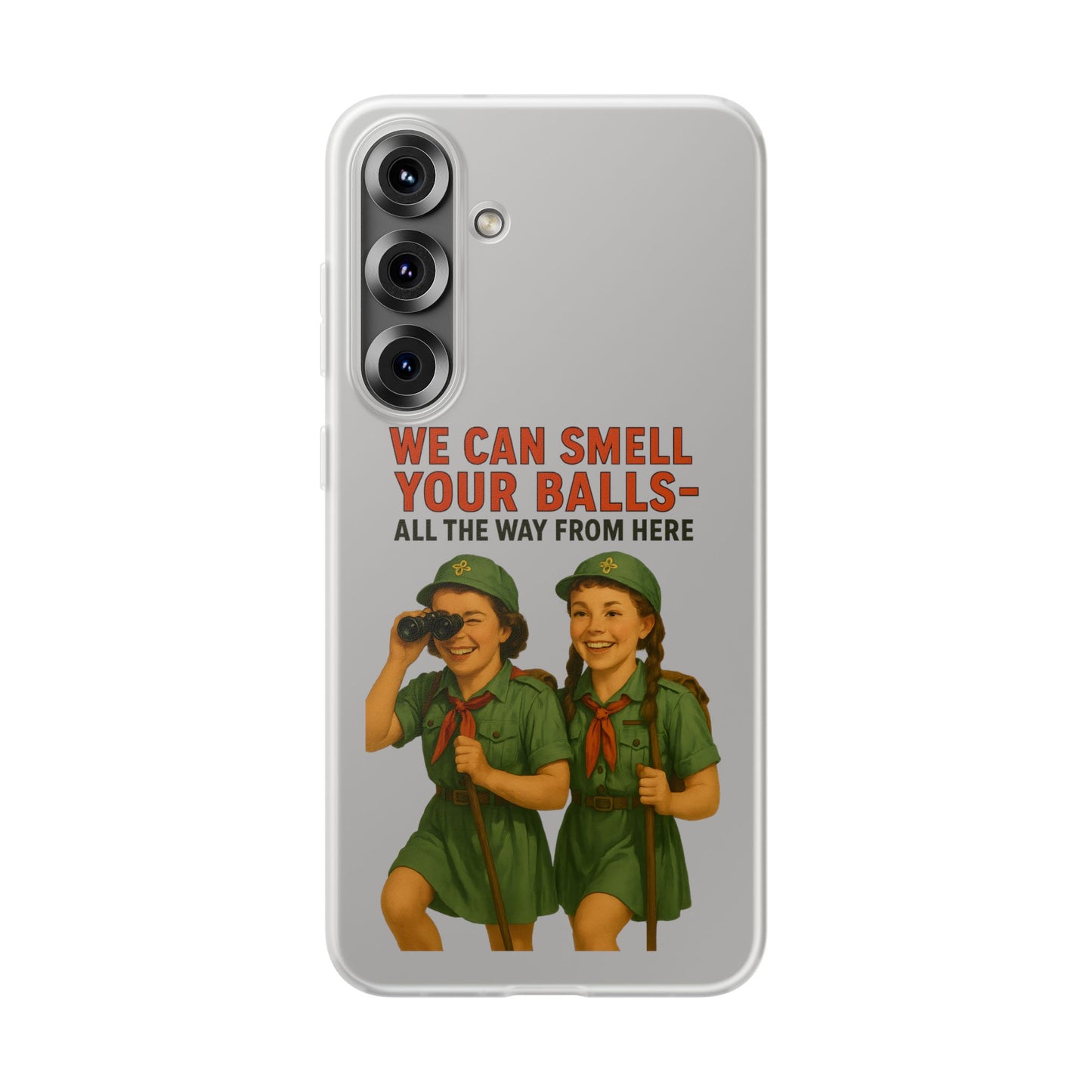 We Can Smell Your Balls – Satirische Handyhülle im Retro-50s-Stil-Phone Case-True Insights