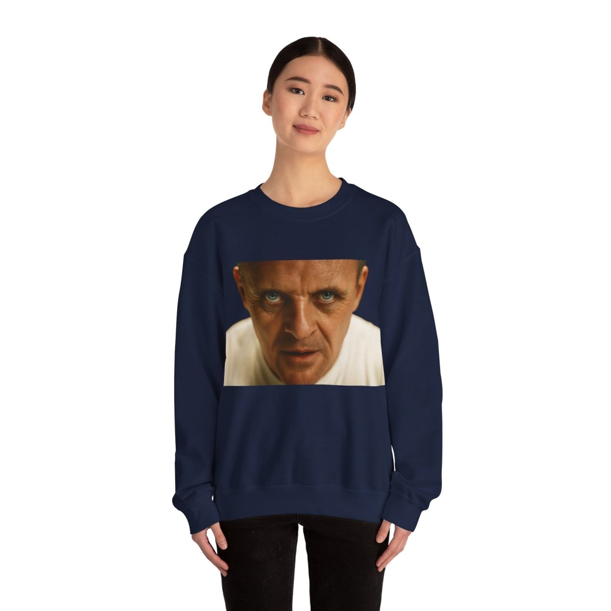 Sweatshirt – Intensivblick – Kultfilm-Sweatshirt mit ikonischem Motiv | Für Thriller-Fans & Satire-Liebhaber | True Insights Design mit Humor