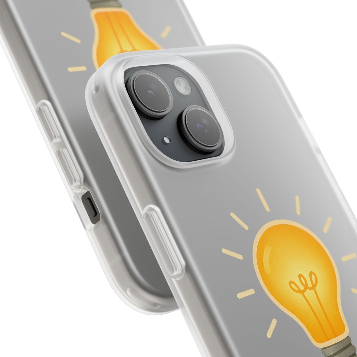 WATT? Handyhülle mit Glühbirnen-Motiv | Lustiger Schutz für Technik-Nerds & Elektrotypen-Phone Case-True Insights