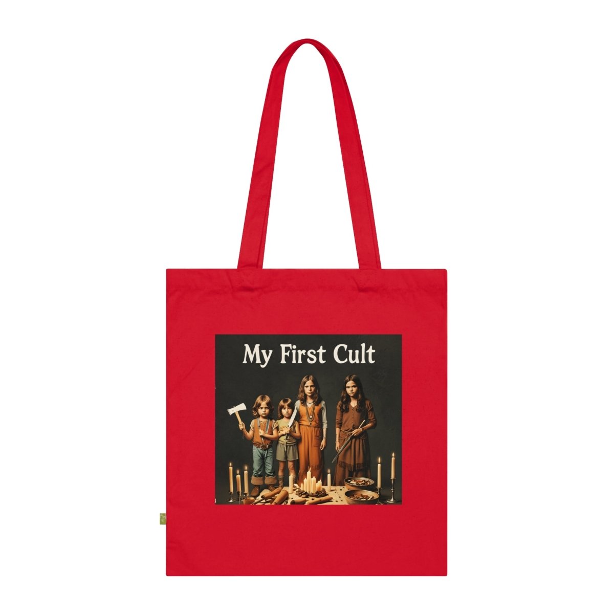 My First Cult – Satirischer Stoffbeutel im Retro-Kult-Look-Bags-True Insights