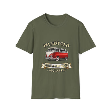 True Insights Jahrgang 1956 T-Shirt VW Bulli in Military Green