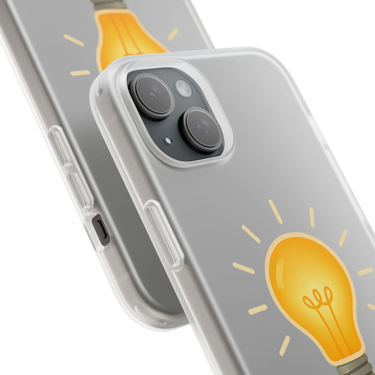 WATT? Handyhülle mit Glühbirnen-Motiv | Lustiger Schutz für Technik-Nerds & Elektrotypen-Phone Case-True Insights