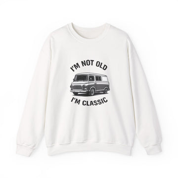 Barkas B1000 Classic Van Sweatshirt – I'm Not Old I'm Classic Geschenk für DDR-Oldtimer-Fans