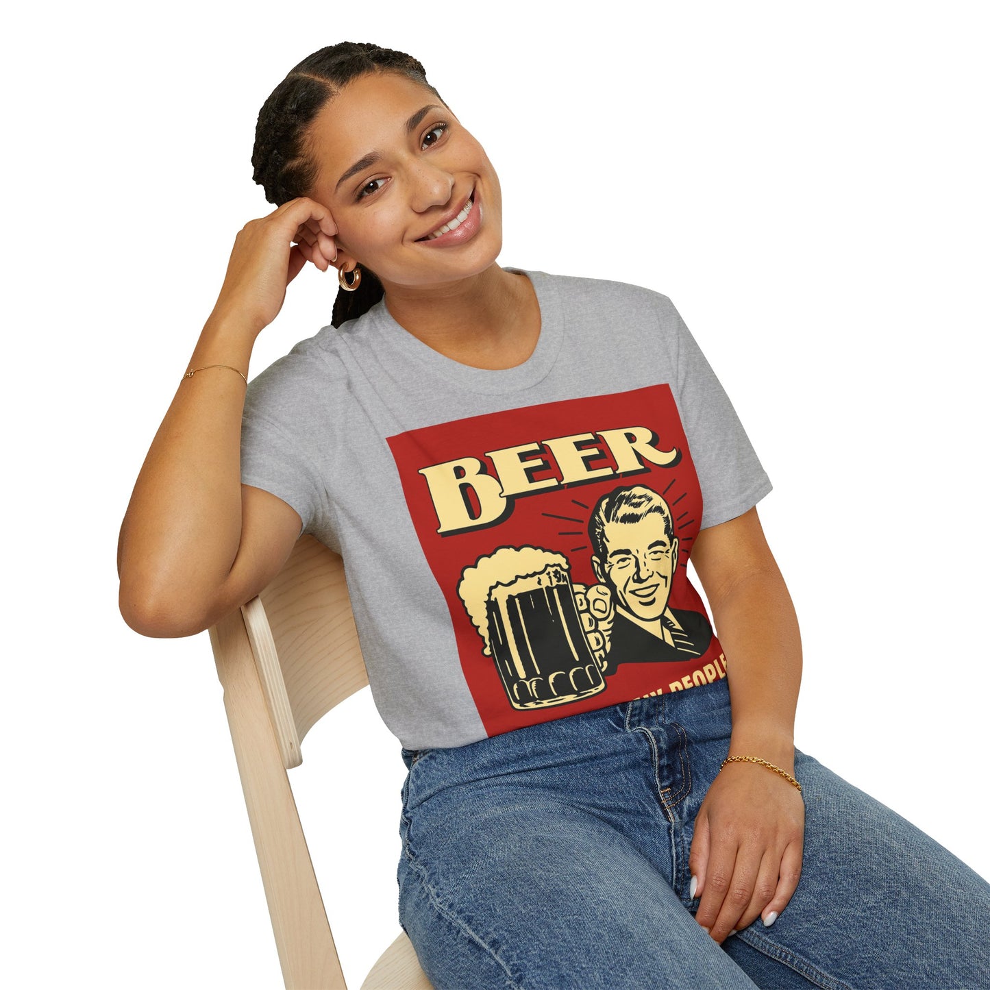 BEER – Helping Ugly People Have Sex Since 1862-T-Shirt-True Insights