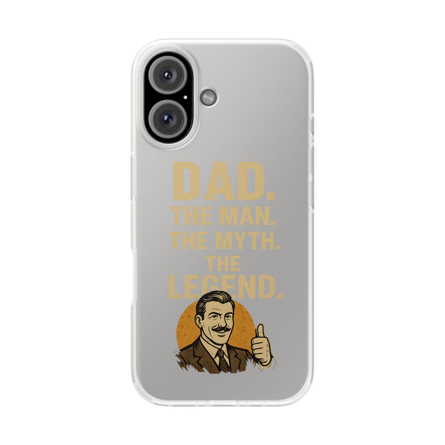 Papa Handyhülle – DAD. THE MAN. THE MYTH. THE LEGEND. – Geschenk für Väter – Retro Design-Phone Case-True Insights