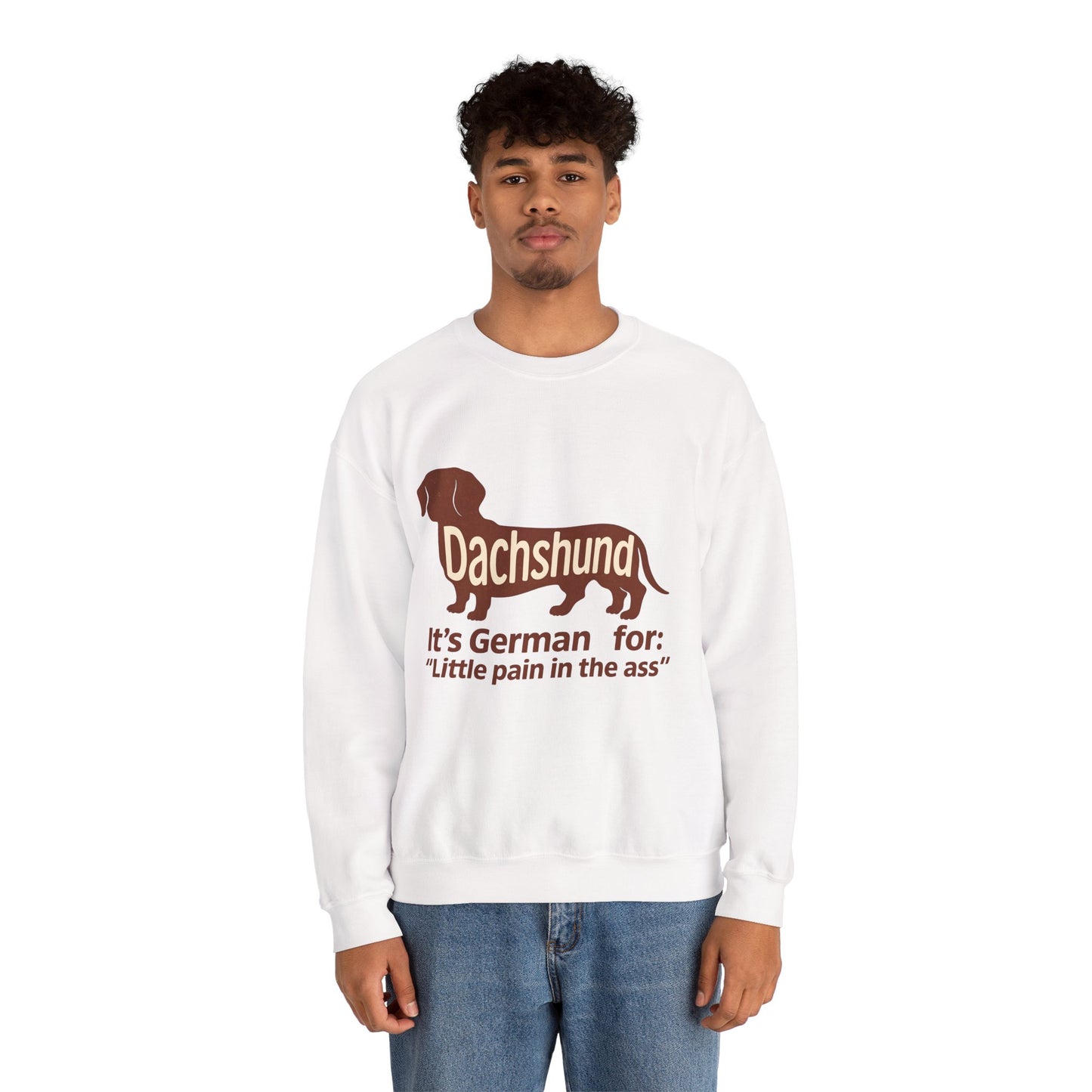 Dackel-Humor für Kenner: Sweatshirt mit frechem Spruch und kultigem Design – ideal für Hundefreunde mit Ironie. – Lustiges Sweatshirt | True Insights – Bild 52