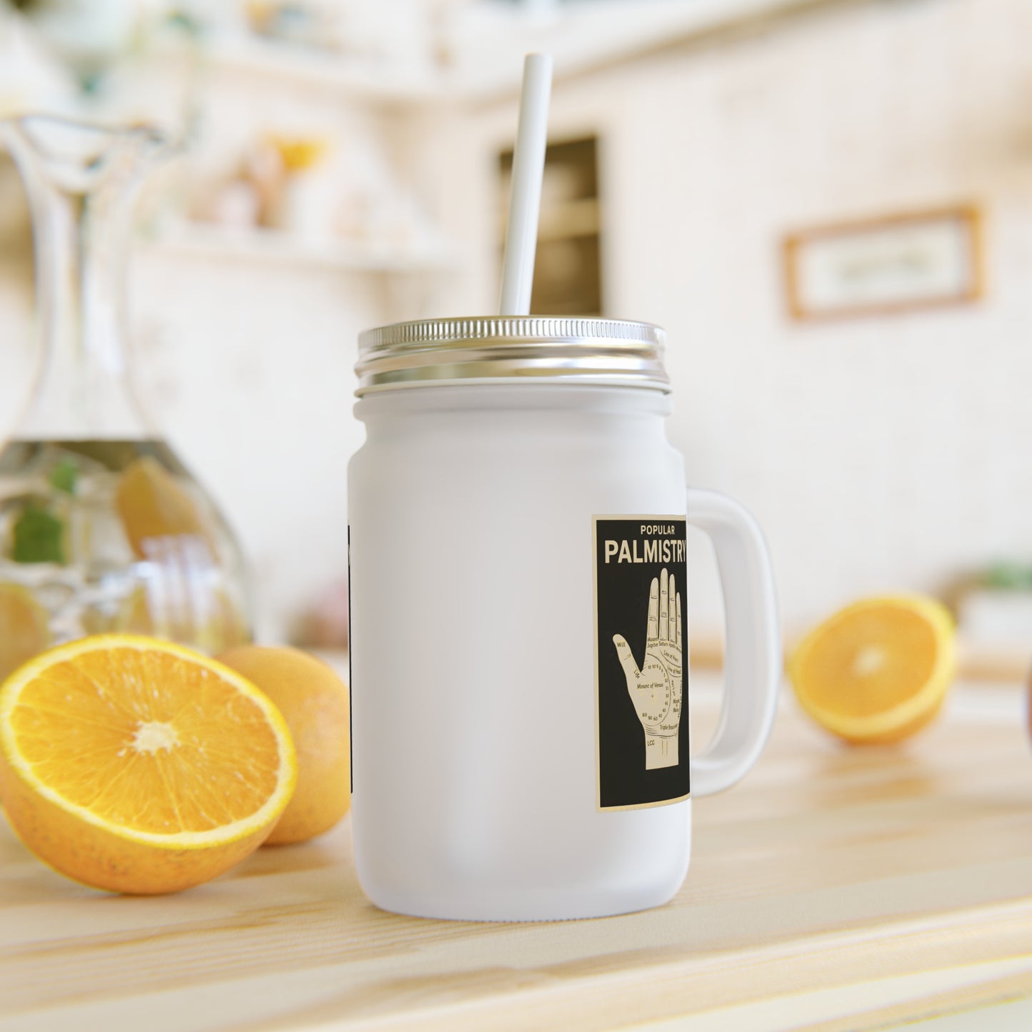 Vintage Motiv – Popular Palmistry – Jar Mug | True Insights Design mit Humor