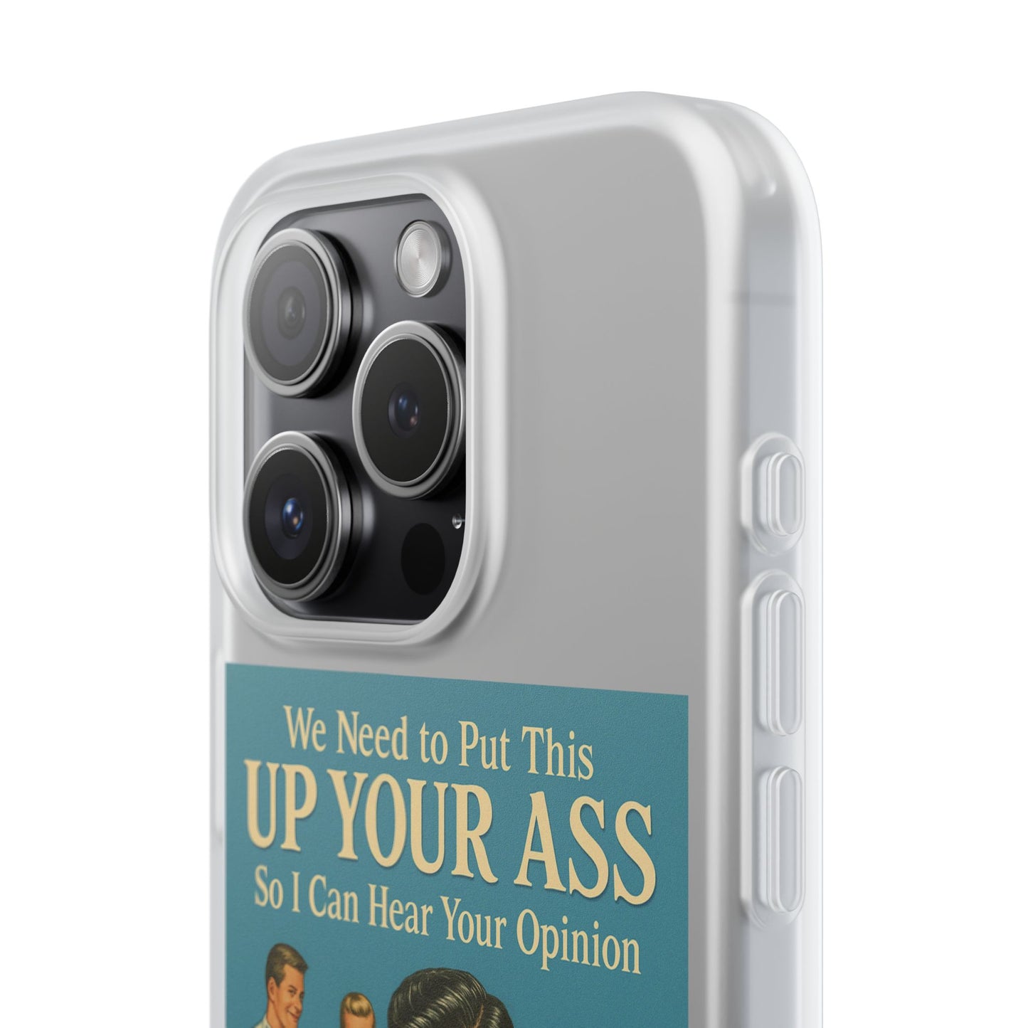 Handyhülle „Doctor’s Opinion“ – Retro-Arzt mit schwarzem Humor-Phone Case-True Insights