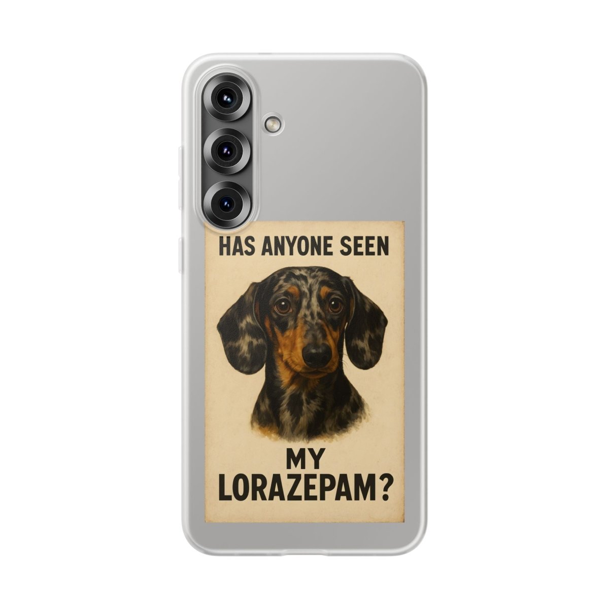 Where is my Lorazepam Dackel? – Nervennahrung für die Seele-Phone Case-True Insights