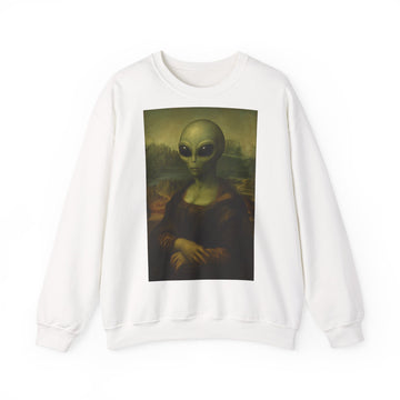 True Insights Mona Alien Sweatshirt – Kunstparodie mit Außerirdischer